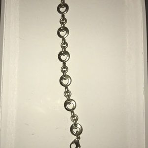 Authentic Tiffany&Co Stencil Heart Cutout bracelet